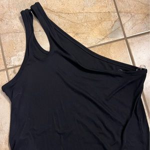 Old Navy UltraLite All-Day One-Shoulder Cutout Tank Top for Women